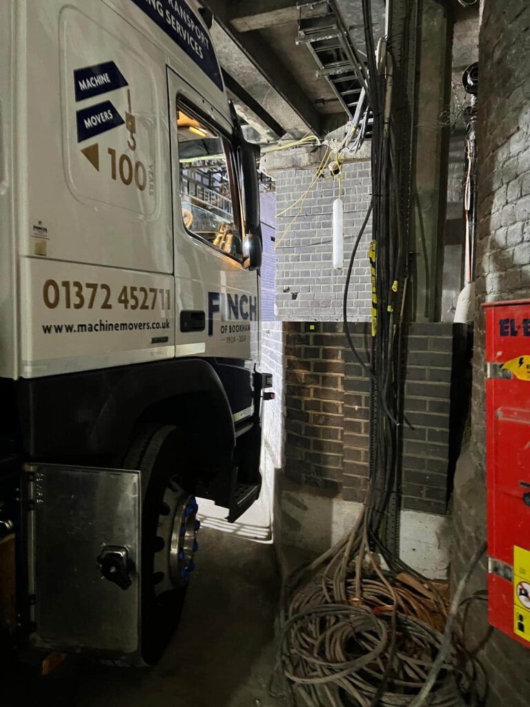 Load transfer into generator plant room